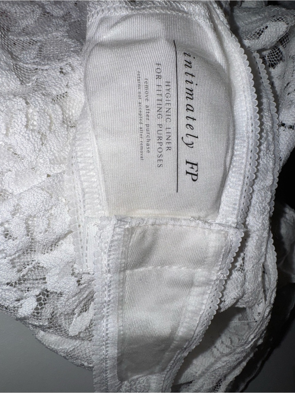 Free People White Lace One-Piece Lingerie Bodysuit - Picture 5 of 5